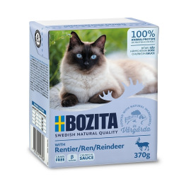 Bozita Cat kúsky v omáčke so sobom TP 370g