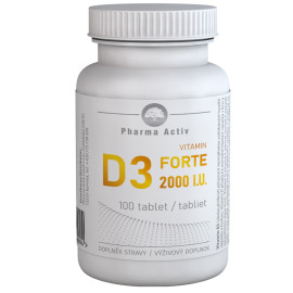 Pharma Activ Vitamin D3 Forte 2000 IU 100tbl