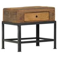 vidaXL Nočný stolík 40x35x40 cm masívne recyklované drevo - cena, porovnanie
