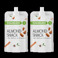 Powerlogy Cinnamon Almond Cream 2x50g - cena, porovnanie