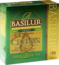 Basilur Island Ceylon Green 100x1,5g