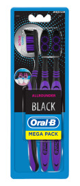 Oral-B Sensitive Medium Black 3ks