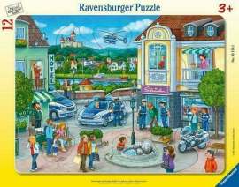 Ravensburger Puzzle Policajný zásah 12 dielov
