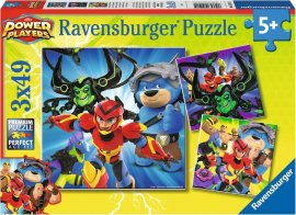 Ravensburger Puzzle Power Players 3 x 49