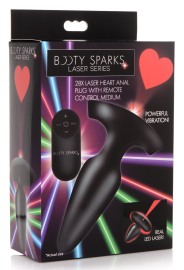 Booty Sparks Laser Heart Medium Anal Plug