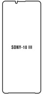 Hydrogel  Ochranná fólia Sony Xperia 10 III - predna matná - cena, porovnanie