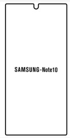 Hydrogel  Ochranná fólia Samsung N975 Galaxy Note 10 - predná matná