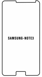 Hydrogel  Ochranná fólia Samsung N9005 Galaxy Note 3 - predná matná