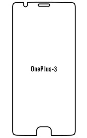 Hydrogel  Ochranná fólia OnePlus 3 - predná lesklá