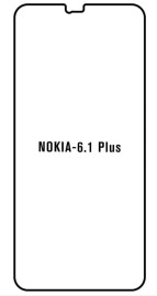 Hydrogel  Ochranná fólia Nokia 6.1 Plus - predná lesklá