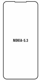 Hydrogel  Ochranná fólia Nokia 5.3 - predna matná