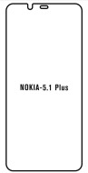 Hydrogel  Ochranná fólia Nokia 5.1 Plus - predna matná - cena, porovnanie