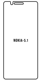 Hydrogel  Ochranná fólia Nokia 5.1 - predná lesklá