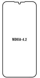 Hydrogel  Ochranná fólia Nokia 4.2 - predná lesklá