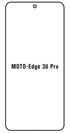 Hydrogel  Ochranná fólia Motorola Edge 30 Pro - predná lesklá