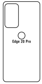 Hydrogel  Ochranná fólia Motorola Edge 20 Pro - zadná matná
