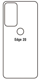 Hydrogel  Ochranná fólia Motorola Edge 20 - zadná lesklá