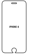 Hydrogel  Ochranná fólia iPhone 8 - predná lesklá - cena, porovnanie