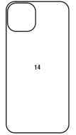 Hydrogel  Ochranná fólia iPhone 14 - zadná matná - cena, porovnanie