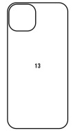 Hydrogel  Ochranná fólia iPhone 13 - zadná matná - cena, porovnanie