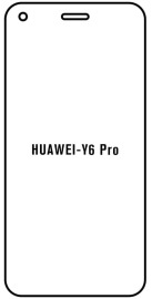 Hydrogel  Ochranná fólia Huawei Y6 Pro 2017 - predná lesklá