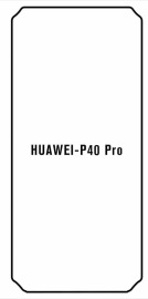 Hydrogel  Ochranná fólia Huawei P40 Pro - predná matná