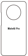 Hydrogel  Ochranná fólia Huawei Mate 40 Pro - zadná lesklá - cena, porovnanie