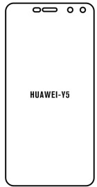 Hydrogel  Ochranná fólia Huawei Y5 2017 - predná matná