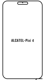 Hydrogel  Ochranná fólia Alcatel Pixi 4 - predna matná