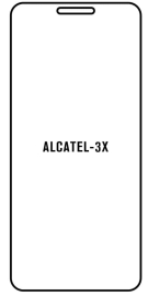 Hydrogel  Ochranná fólia Alcatel 3X - predna matná