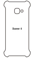 Hydrogel  ochranná fólia Samsung Galaxy Xcover 4, SM-G390F zadná matná - cena, porovnanie