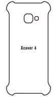 Hydrogel  ochranná fólia Samsung Galaxy Xcover 4, SM-G390F zadná lesklá - cena, porovnanie