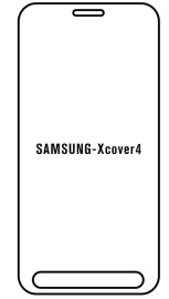 Hydrogel  ochranná fólia Samsung Galaxy Xcover 4, SM-G390F predná matná