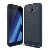 König Design Samsung Galaxy A7 2017 TPU puzdro Carbon Fiber Optic Brushed Protective Cover Blue - cena, porovnanie