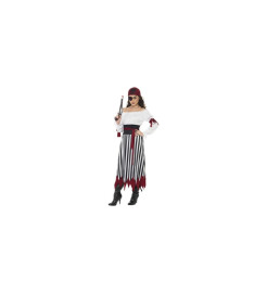 Smiffys Kostým pre ženy - Pirátka-dlhé šaty