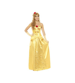 Smiffys Kostým princeznej - žlté šaty