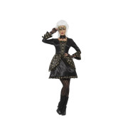 Smiffys Kostým "Baroková dáma" - čierny - cena, porovnanie