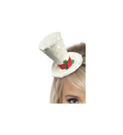 Smiffys Mini klobúčik - vianočný - cena, porovnanie
