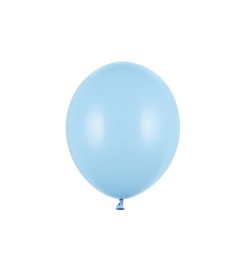 Party Deco Pastelový balónik - svetlomodrý