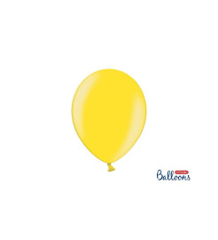 Party Deco Metalický balónik - žltý