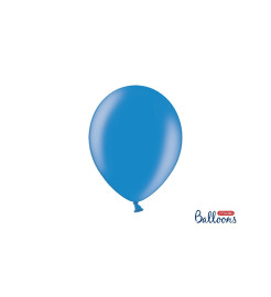 Party Deco Metalický balónik - modrý