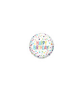 Amscan Barevný balónek Happy birthday - cena, porovnanie