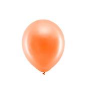 Party Deco Dúhové balóny 30 cm metalické, oranžové - cena, porovnanie