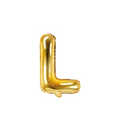 Party Deco Fóliový balón L - zlatý