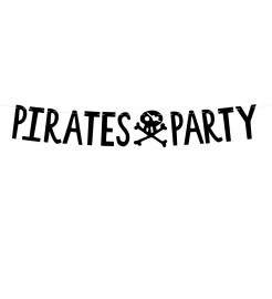 Party Deco Garland Pirates Party