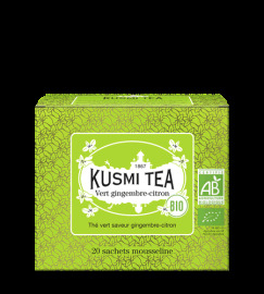 Kusmi Tea Organic Green Ginger Lemon 40g