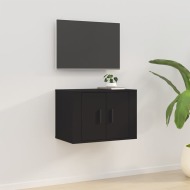 vidaXL Nástenná TV skrinka čierna 57x34,5x40 cm - cena, porovnanie