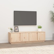 vidaXL TV skrinka 140x40x40 cm masívna borovica - cena, porovnanie