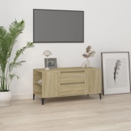 vidaXL TV skrinka dub sonoma 102x44,5x50 cm spracované drevo - cena, porovnanie