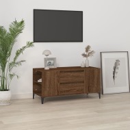 vidaXL TV skrinka hnedý dub 102x44,5x50 cm spracované drevo - cena, porovnanie